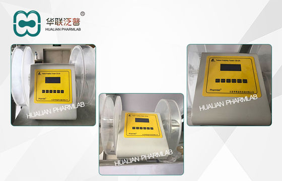 파쇄성 시험 의학 실험실 기계는 정제의 마포, 마손성 검사자의 마포를 감지합니다